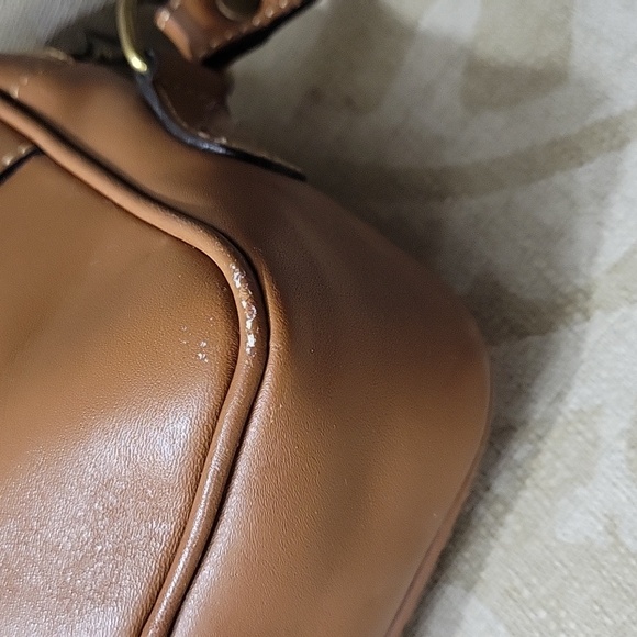 BURBERRYS CLUTCH WRISTLET LEATHER VINTAGE BAG - Picture 4 of 14